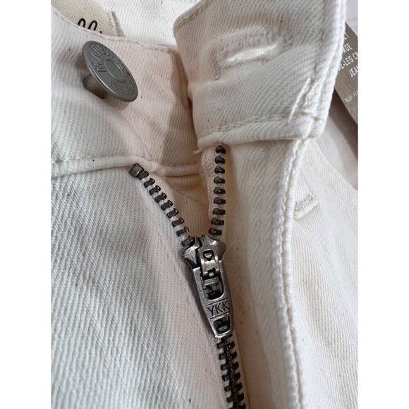 New Madewell Women's Size 31 The Perfect Vintage Wide-Leg Crop Jean *Stains* - Picture 10 of 16